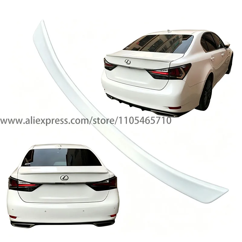 For Lexus GS 2012-2018 GS250 GS300 GS350 GS450 Drill-Free Rear Trunk Spoiler Custom Exterior Mod Accessories