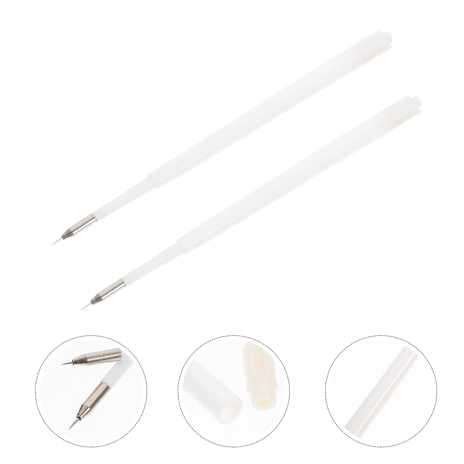 

2 Pcs Air Bubble Removal Pen Refills for Car Film High Performance ABS Iron Retractable Exhaust Tool Vinyl Craft Accessories
