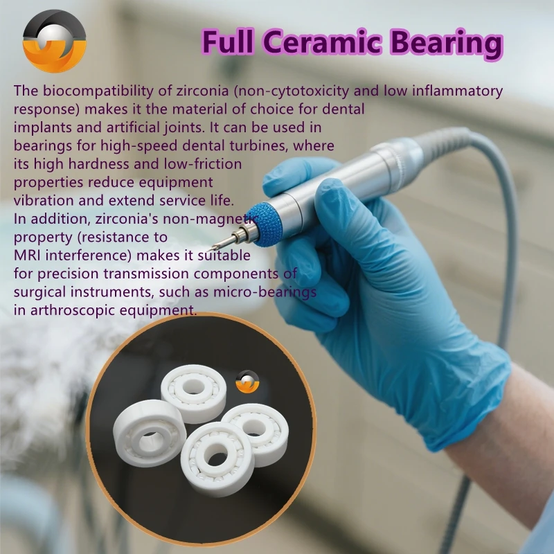 

1PC Full Ceramic Bearing 6000 6001 6002 6003 6004 6005 CE Zirconia Ceramic ABEC-9 6200 6201 6202 6203 6204 6205 CE Ball Bearings