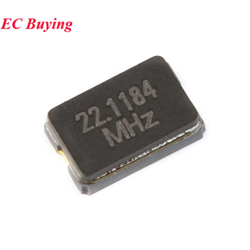 10pcs 5032 SMD Passive Quartz Crystal Oscillator 8mhz 12mhz 16mhz 20mhz 22.1184mhz 24mhz 25mhz 27mhz 8.000 12.000 16.000 25 mhz