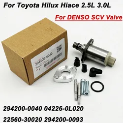 Nuovo per D-ENSO OE 04226-0L020 294200-0040 per Toyota Hilux Hiace SCV valvola di controllo dell'aspirazione della pompa del carburante 294200-0042 04226-0L010