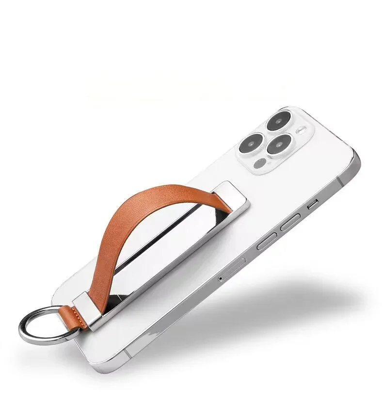 2024 neue Handgelenk Band Handy Halter Finger Grip Handy Stehen Push-Back Stickd Buchse Halterung für IPhone Samsung Xiaomi – Detail 11