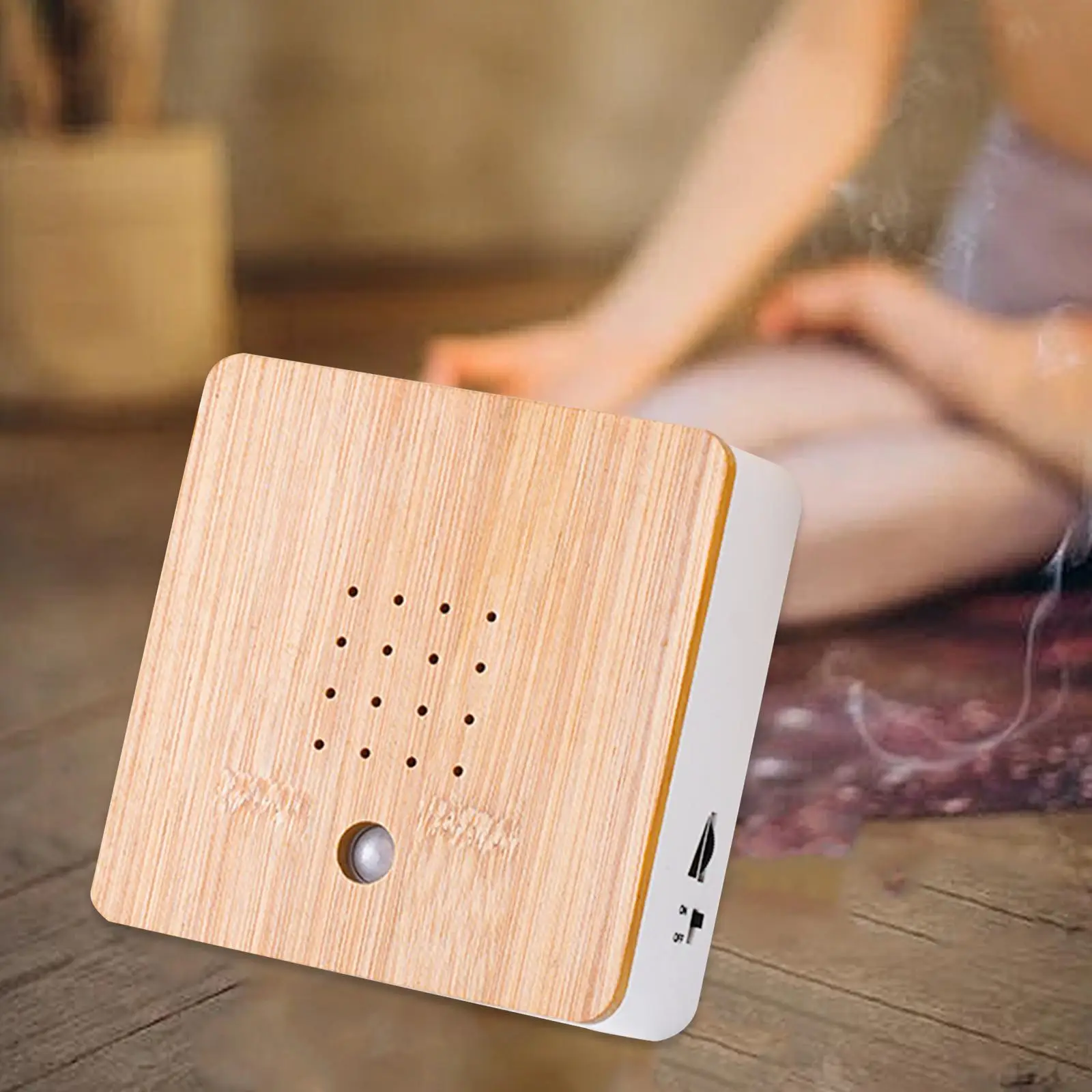 Bird Chirping Sound Box Singing Speaker Portable Decorative Realistic Audio Indoor Ambient Noise for Living Room Garden Patio