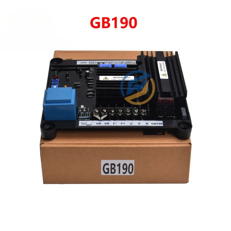 GB190 AVR Brush Generator Automatic Voltage Regulator, 20A Full Wave Excitation Stabilizer Module AC 220V 380V Universal Kit Die