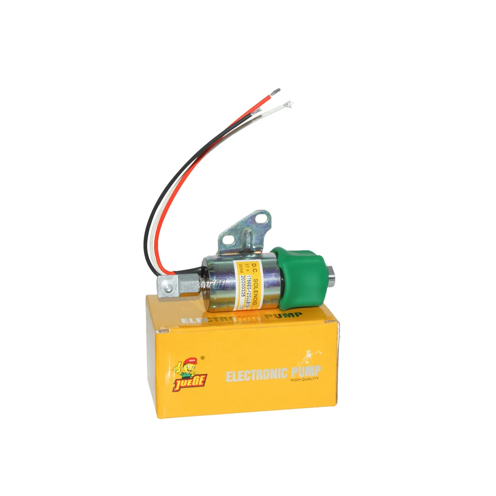 

1756ES-12SULB1S5 17520-60012 17520-60013 12V 24V High Quality Excavator Stop Solenoid Valve for Kubota Diesel Engine SA-4899-12
