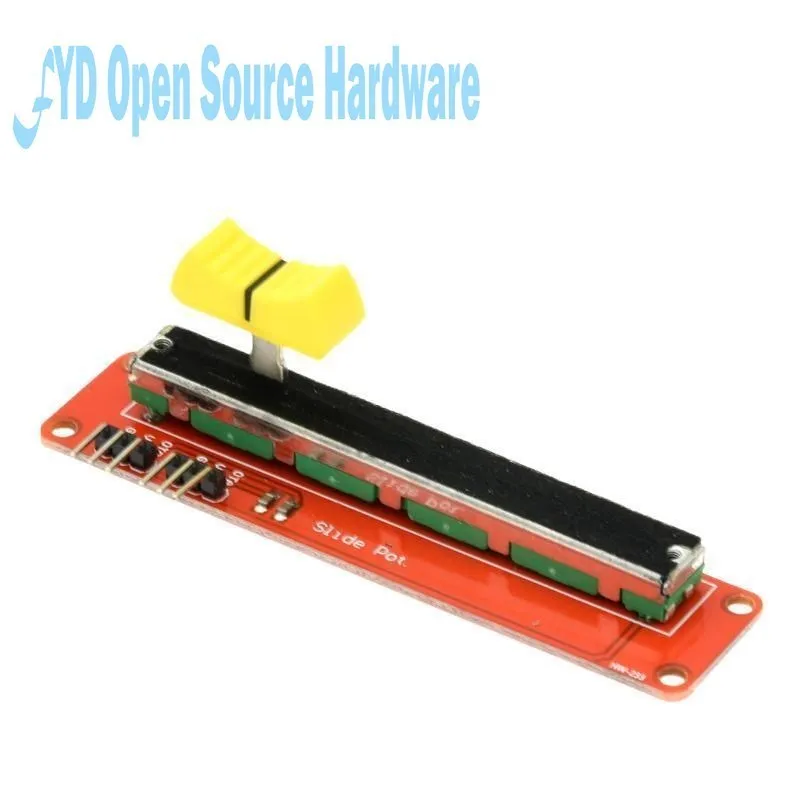 B10K Sliding Slider Potentiometer Switch Slide Block Module For Arduino MCU ARM Electronics DIY