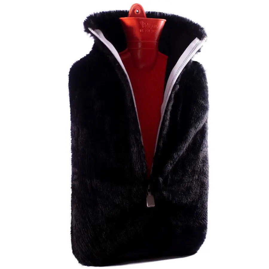 

Резиновая грелка с чехлом, размер XXXL, для снятия боли, без BPA и PVC, объем 100 жидких унций, белая