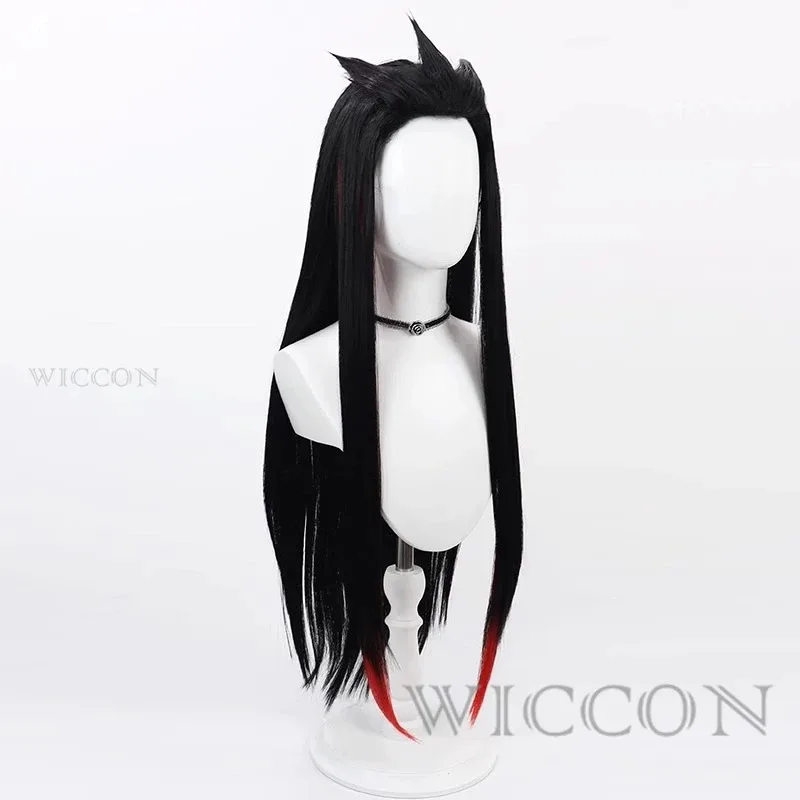 

XT8IN STOCK Yone Wig Game Cosplay Wig Men Long Hair Black Long Wig Cosplay Free Wig Cap The Unforgotten YoneXT6@!