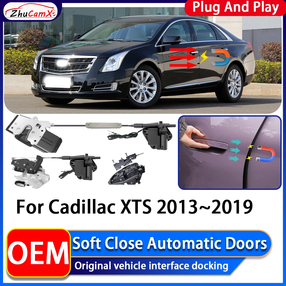 

ZhuCamX OEM Electric Suction Power Soft Close Car Door Automatic Door Closing System For Cadillac XTS 2013~2019