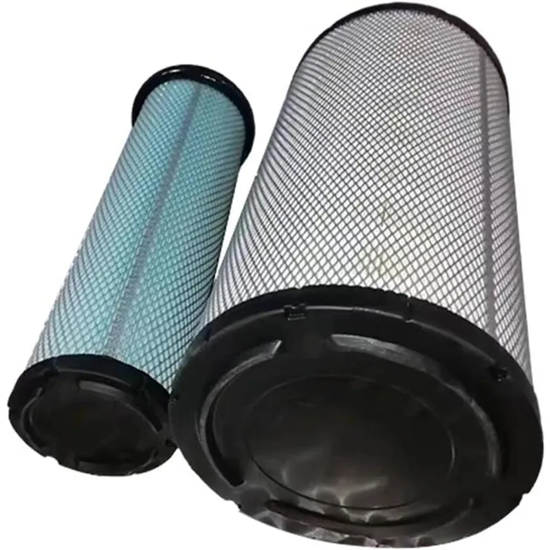 

1PCS Air Filter AB K2446 17500253 17500251 for Volvo EC200D Replacement