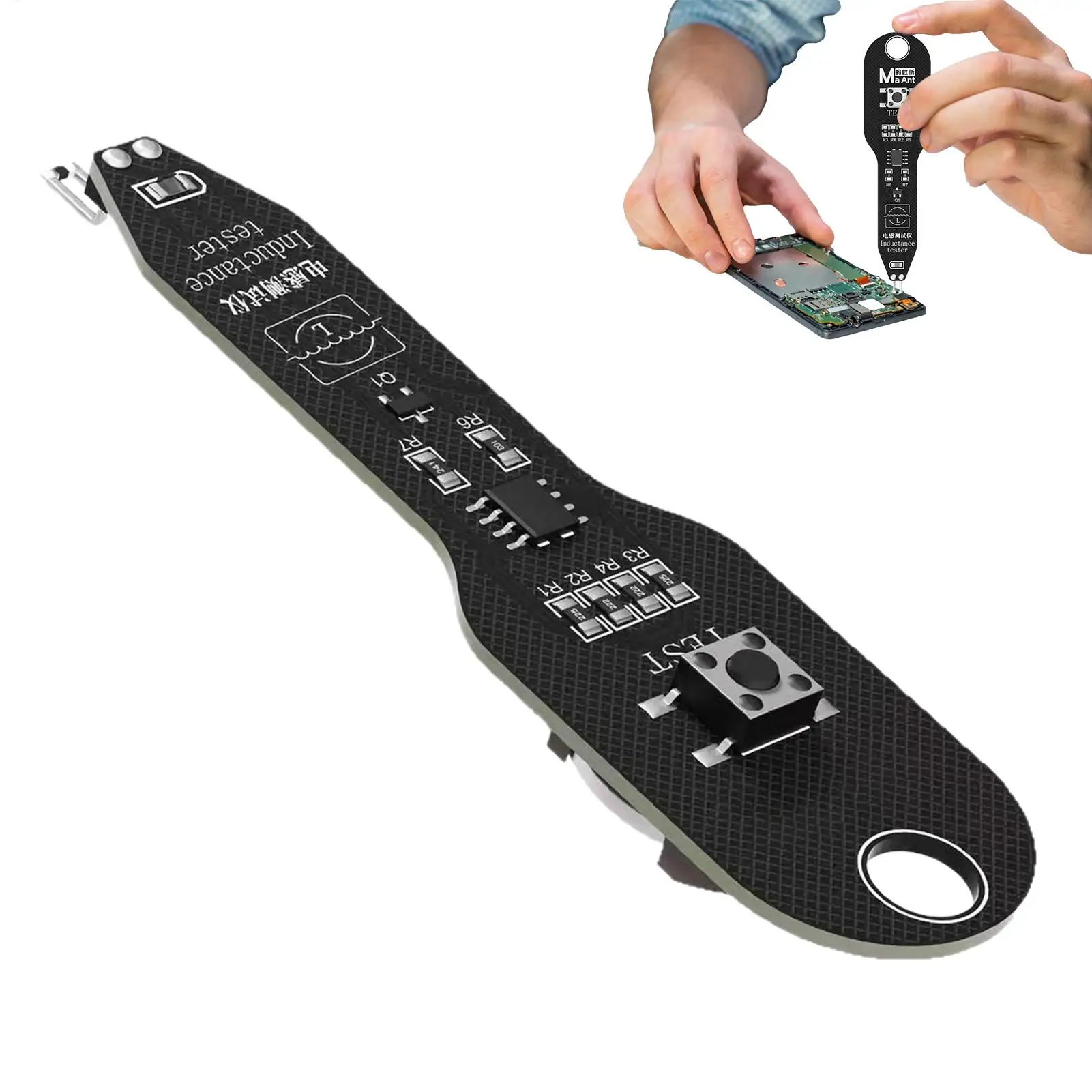 

Тестер катушек материнской платы, индукторный детектор, инструмент для ремонта ПК/телефона, электромагнитная индукция, инструменты для быстрой проверки неисправностей