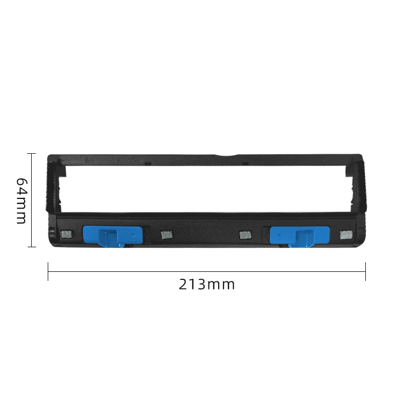 Kompatibel mit Ecovacs X2 Omni / X2 / X2 Pro Rollenbürstenabdeckung, Hauptbürstenhalterung, Bürstenmop-Pad