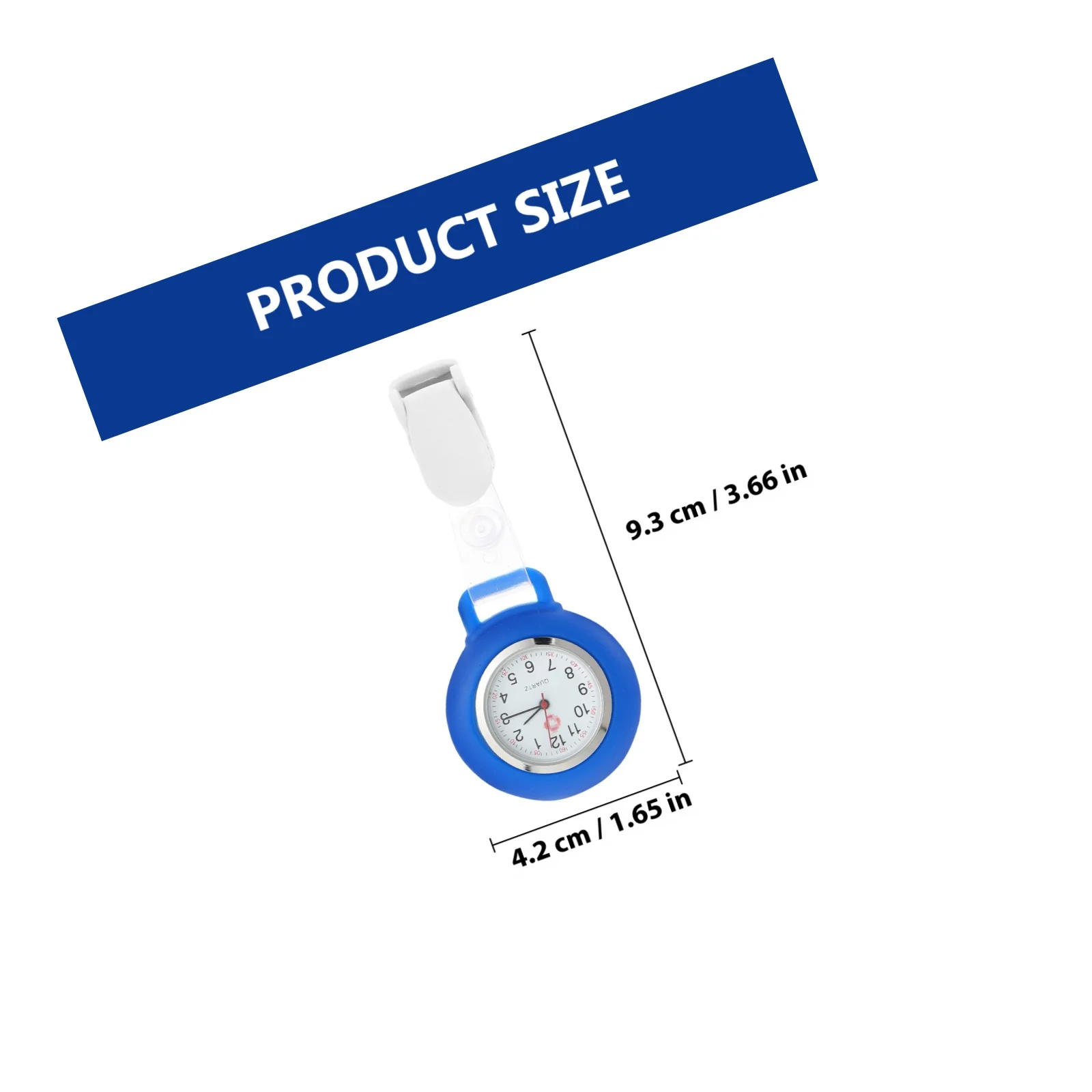 ساعة جيب محمولة بإكسسوار للممرضات، متعددة الوظائف، ساعة احترافية لعمال الرعاية الصحية، تصميم مريح #4