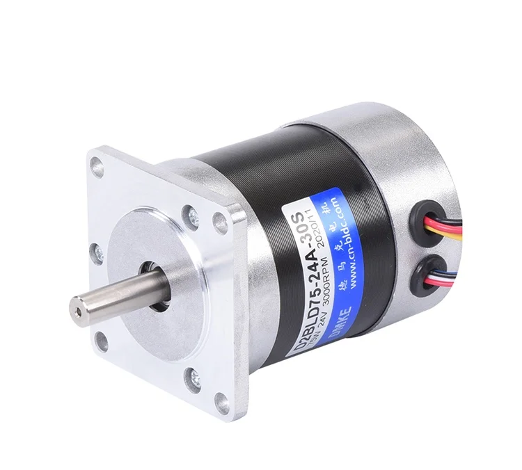 57mm 12 Volt  12v 24v 36v 48vdc 310v Magnet Bldc Brushless Dc Industrial Fan Motor 24 Volt 50w 75w 100w 150w