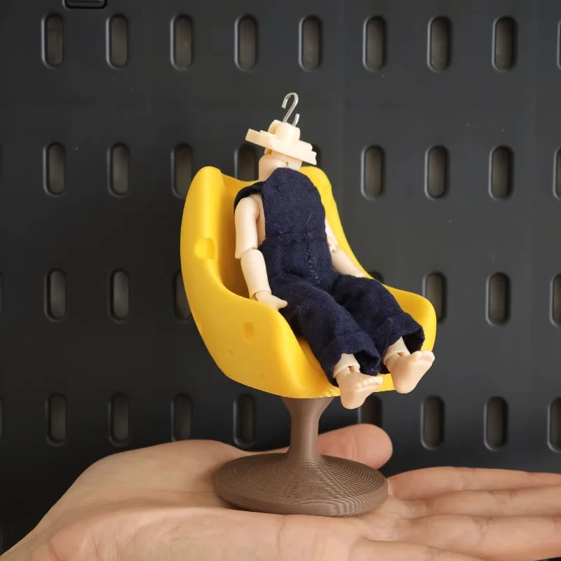 

Подставка-кронштейн для кукол BJD (10-45 см) в виде сыра, аксессуар для сцен, настольное украшение