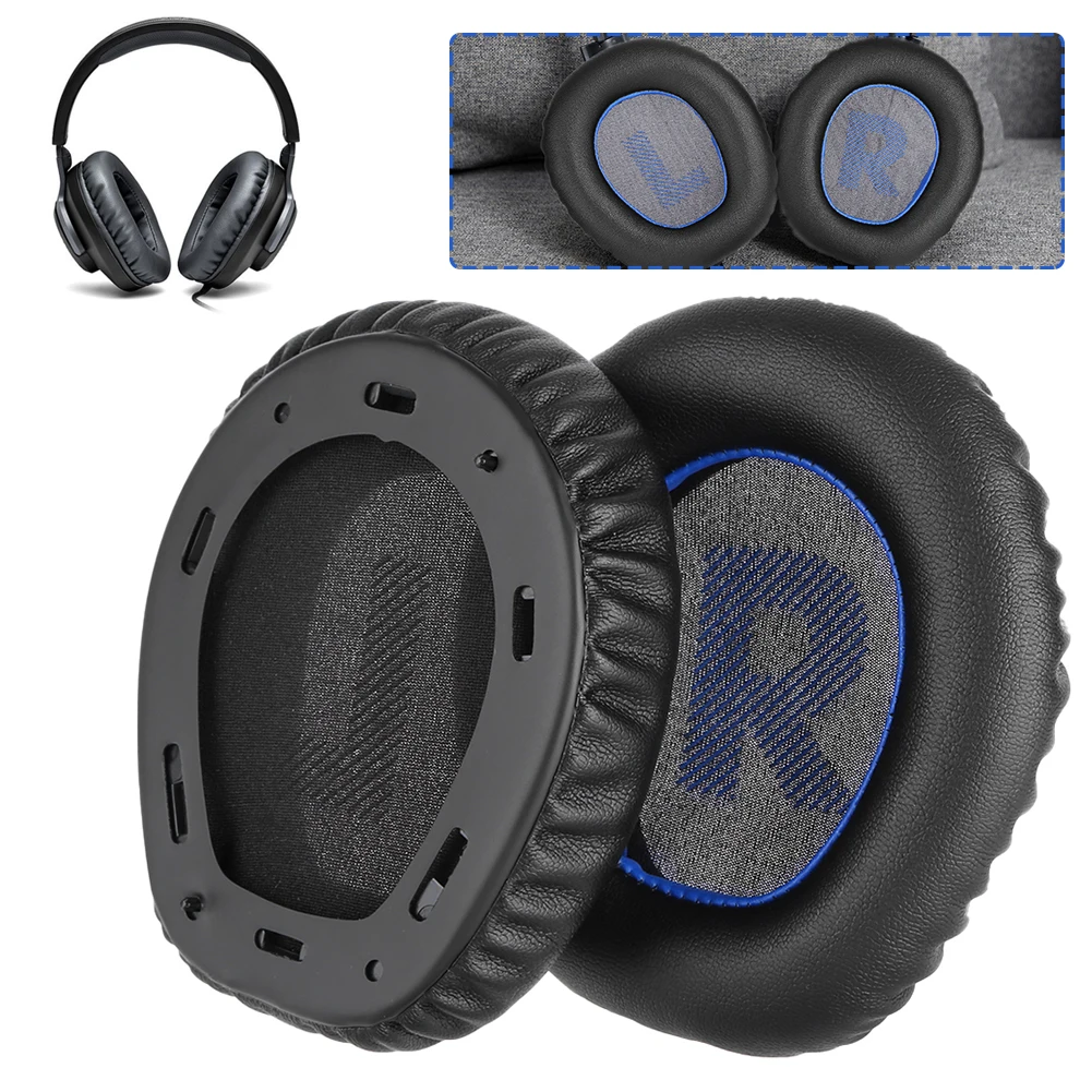 Headset-Ohrpolster aus Memory-Schaum, Ersatz-Kopfbügel, Weiche Ohrpolster, Kopfbügel-Abdeckung für JBL Quantum 100/100X