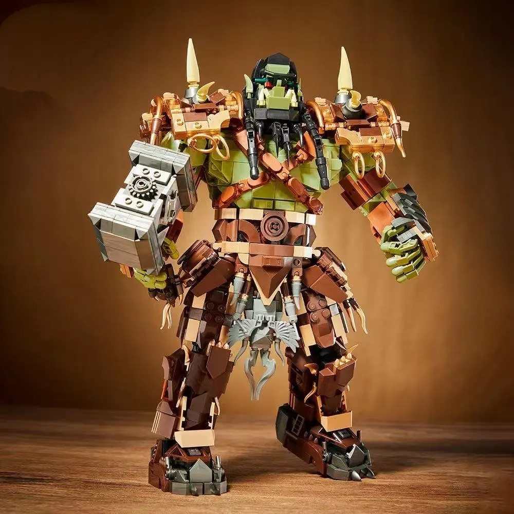 DK2021 Orc Sal Series bloques de construcción de partículas pequeñas juguete educativo para niños para montaje regalo perfecto para festivales