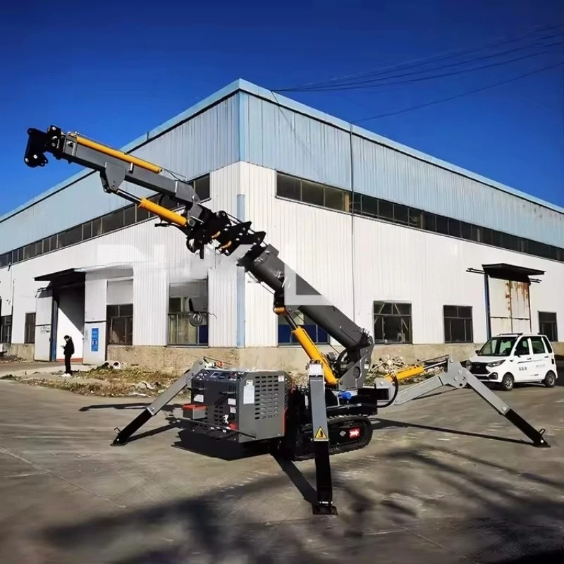 Guindaste telescópico elétrico interno e externo de 2 toneladas 5 toneladas 8 toneladas
