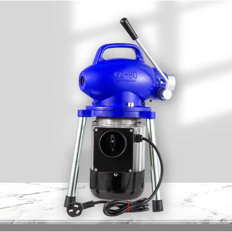 Sectional Pipe Drain Cleaning Machine 400 RPM 250W Snake Cleaner Pipe Electric Drain Drain Cleaner Machine