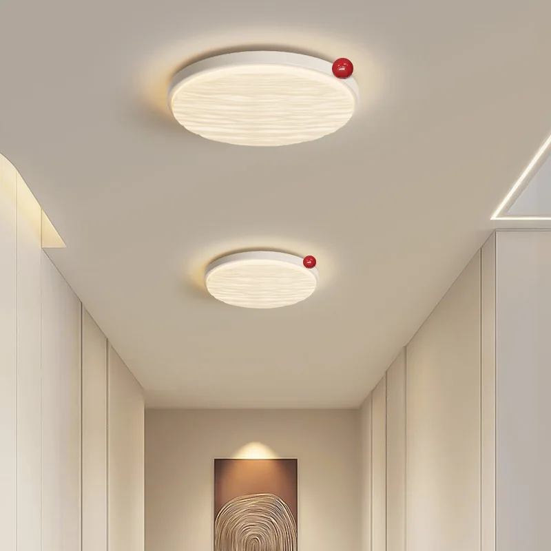 Modern Minimalist LED Edroom Light Red Bean Master Bedroom Dining Room Children's Room Living Room Walk-in Closet Ceiling Light
