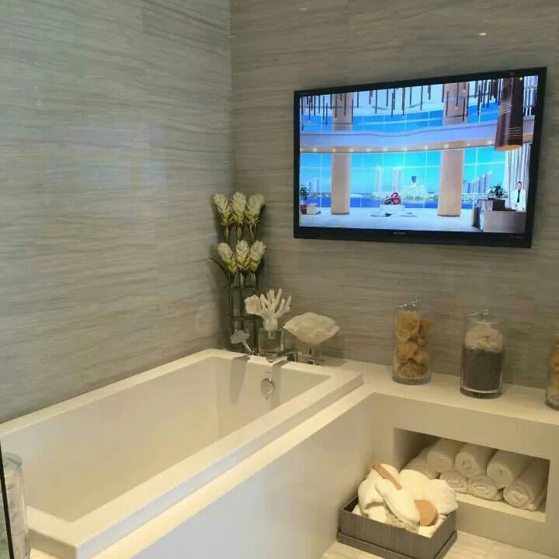 

Custom Size 2025 Custom Smart TV 32-Inch LED Bathroom Mirror With Android System Waterproof Touch For Home Use WT-32