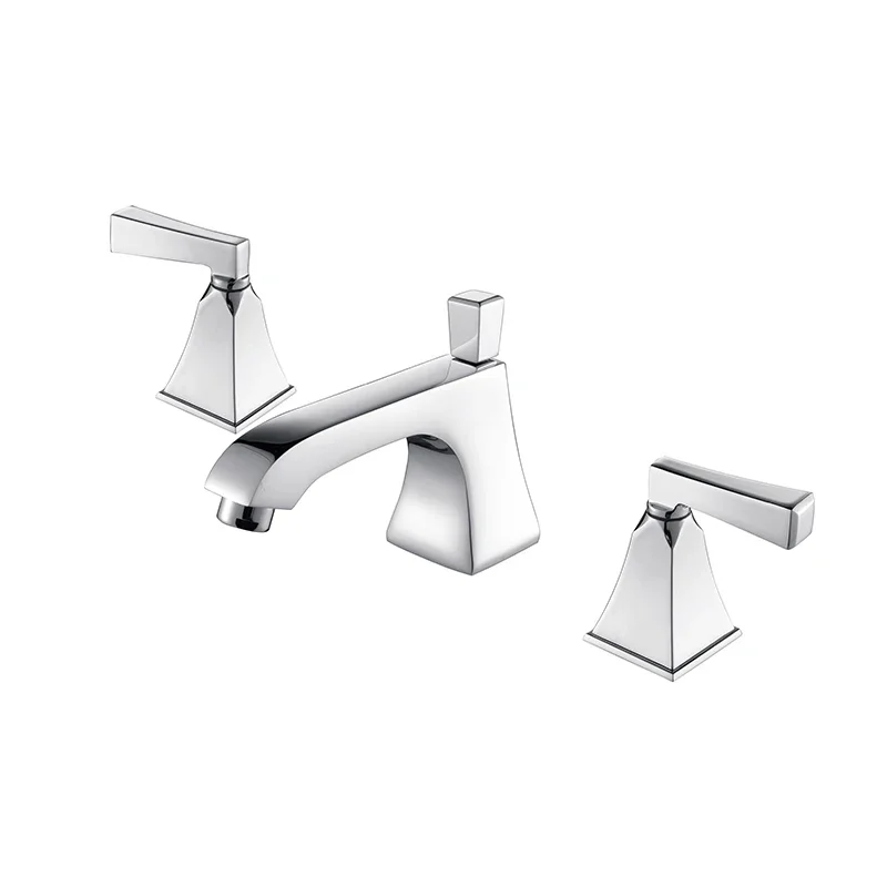 New Design Basin Faucet Modern 3 Hole Sanitary Ware Sink Faucet