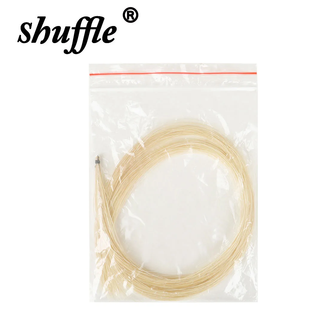 Violin Bow Hair for 4/4 3/4 1/2 1/8 1/4 Violin Horsehair White Natural Horsehair Bow Hair Horse Tail Bow Violin Accessories