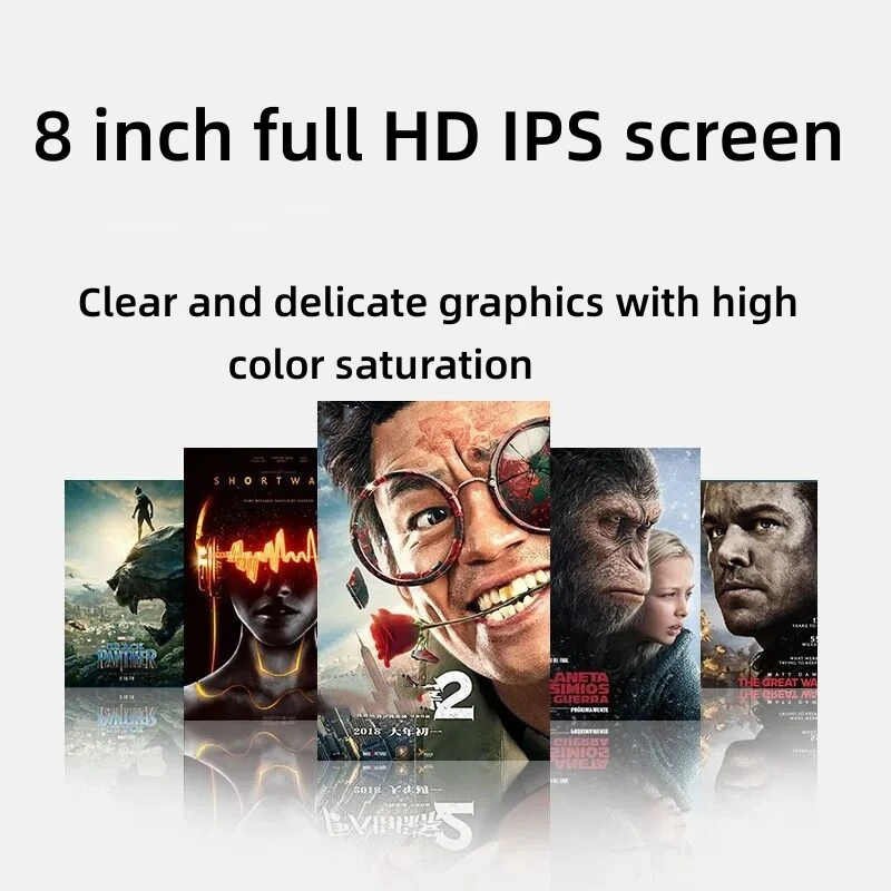 8 INCH 8GB RAM 128GB ROM 64 Bit X64 System T10 Windows 10 Pocket Tablet PC AR3 Dual Cameras Quad Core