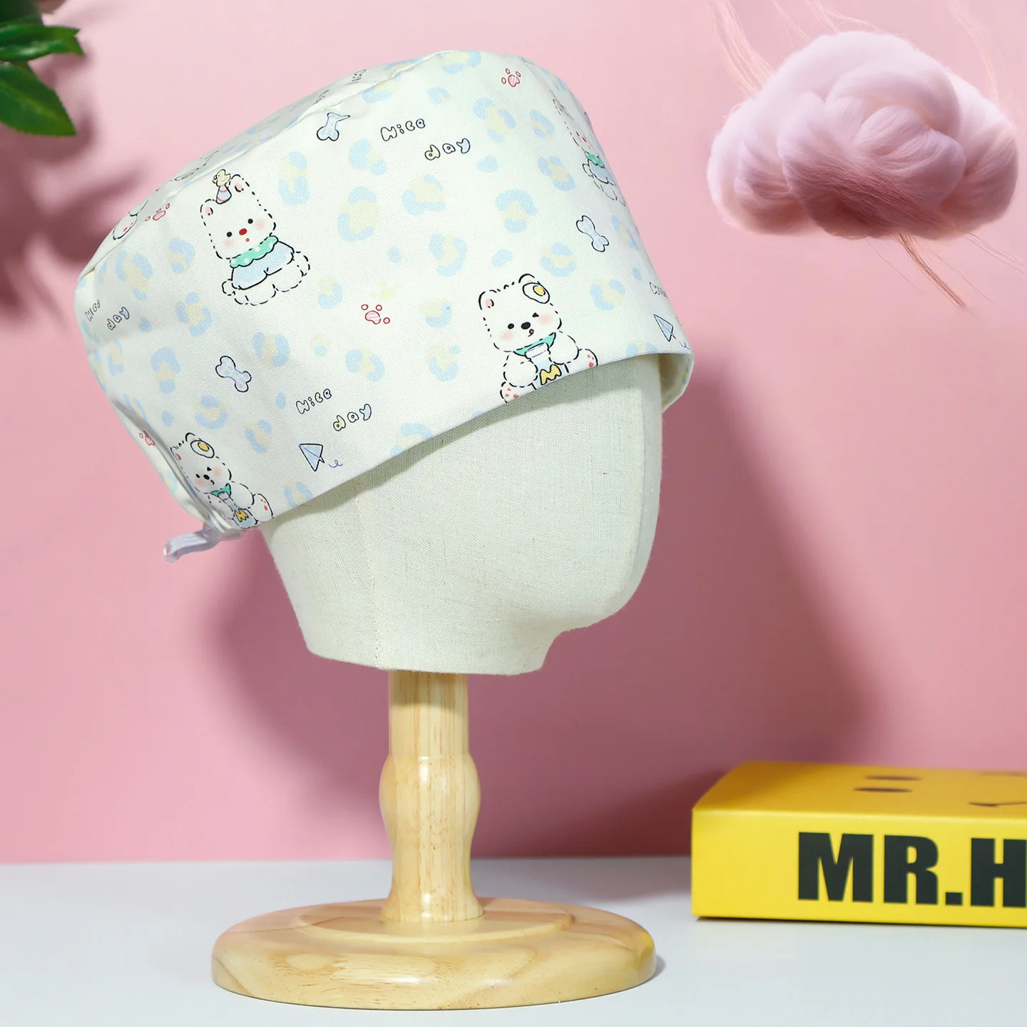 Nouveaux bonnets chirurgicaux multicolores, accessoires infirmiers, bonnets unisexes, bonnets d'hôpital, bonnets de chirurgie, couvre-chefs uniformes, bonnets médicaux cliniques