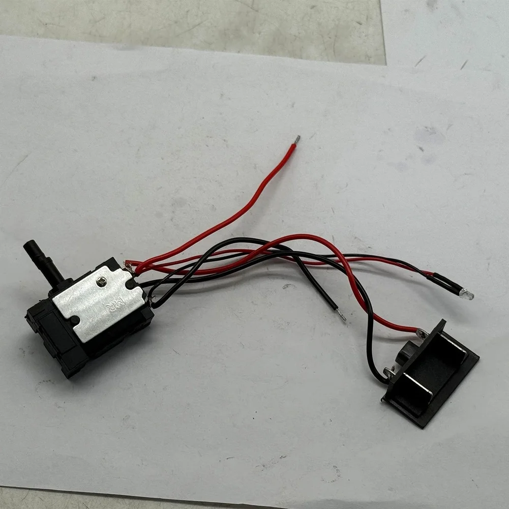 21V Powered Ratchet Wrench Switch with LED Light for Use with For Dayi Style Ratchet Wrench Mounting Interfaces