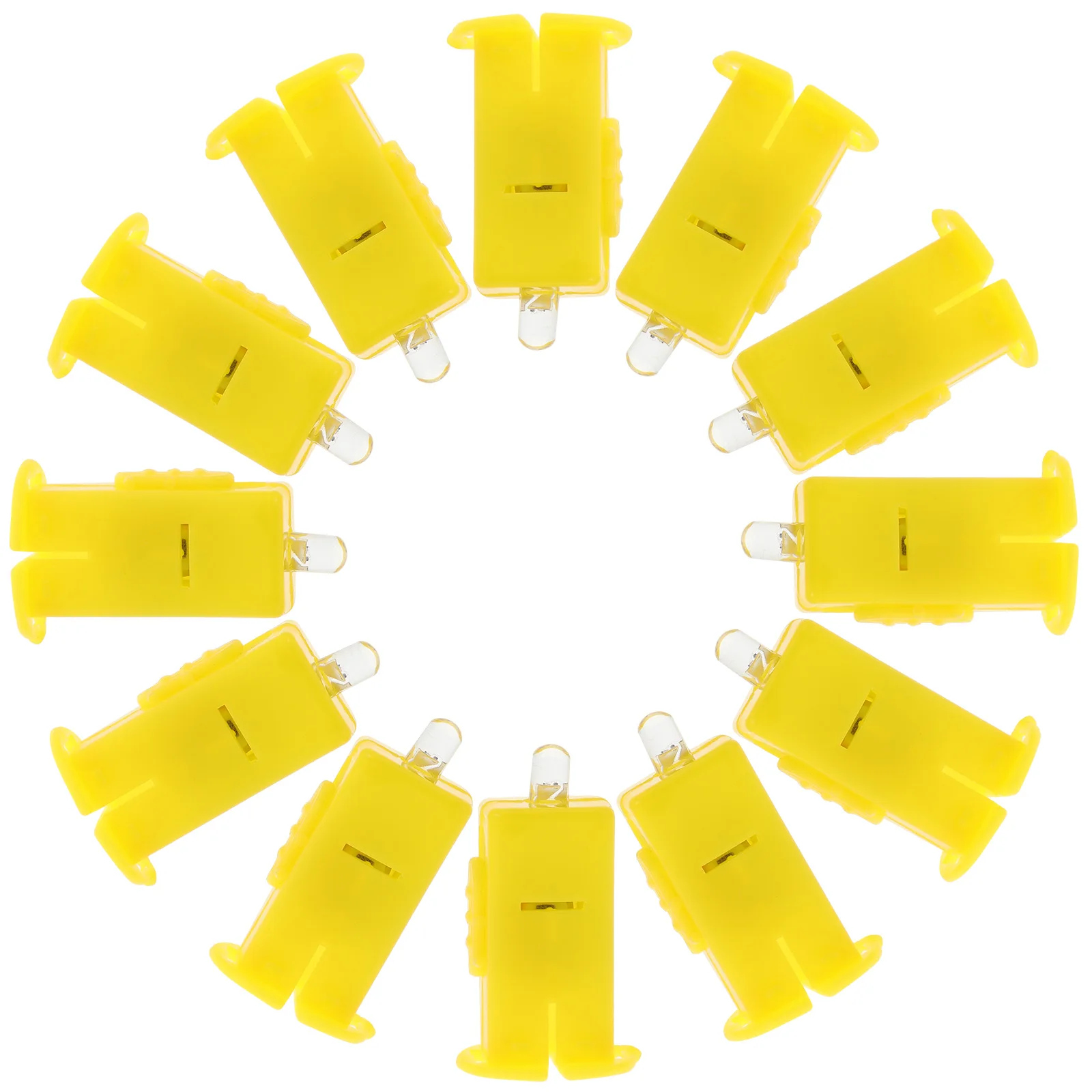 

12 Pcs LED Paper Wicks Electronic Light Festival Party Decoration Halloween Birthday Wedding Holiday