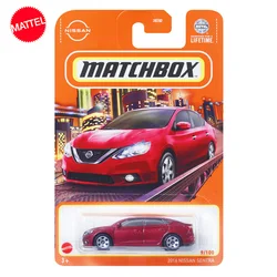 Orijinal Mattel Matchbox araba 1/64 Metal döküm şehir kahraman 2016 Nissan Sentra Model araç oyuncaklar çocuk koleksiyonu için doğum günü hediyesi