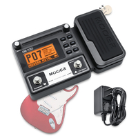 MOOER Guitar Pedal GE100 Portable Multi-Effects Processor with Drum Machine System and TAP Function