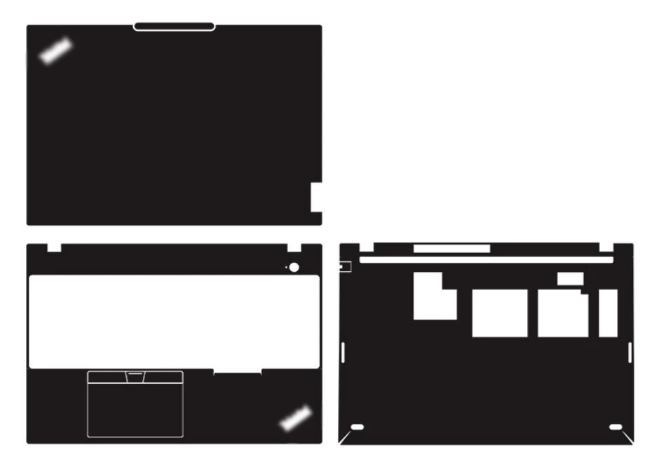 

Pre-cut Black Matte Frosted Skin Sticker Cover For 2024 T16 Gen 3