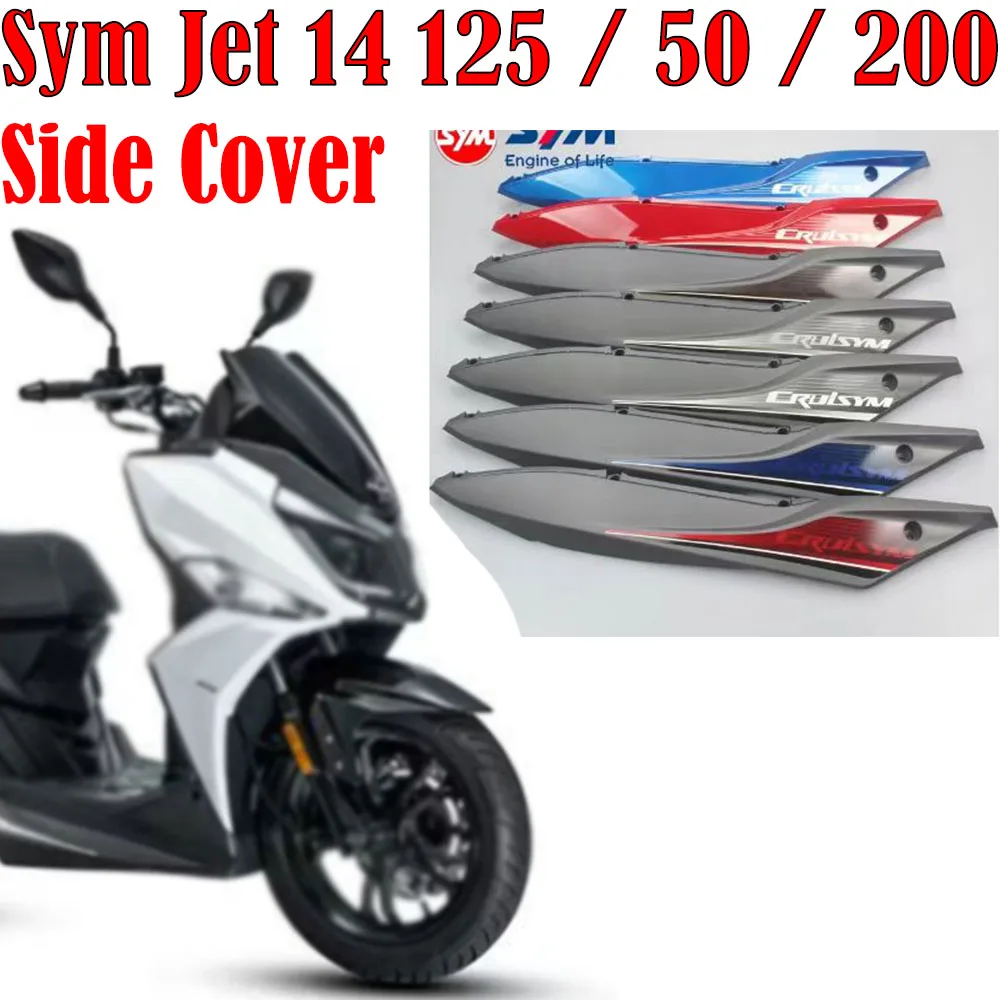 

Fit Sym Jet 14 125 / 50 / 200 Left Rear Side Strip Side Cover Side Cover Original New