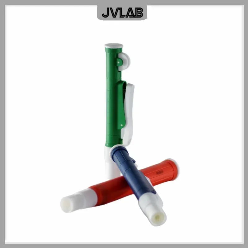 Pipette Aid Fast Release Pipette Pump Colorful Manual Pipettor Pump Use With Graduated Transfer Pipette VOL.2 ml/10ml/25ml 1/PK