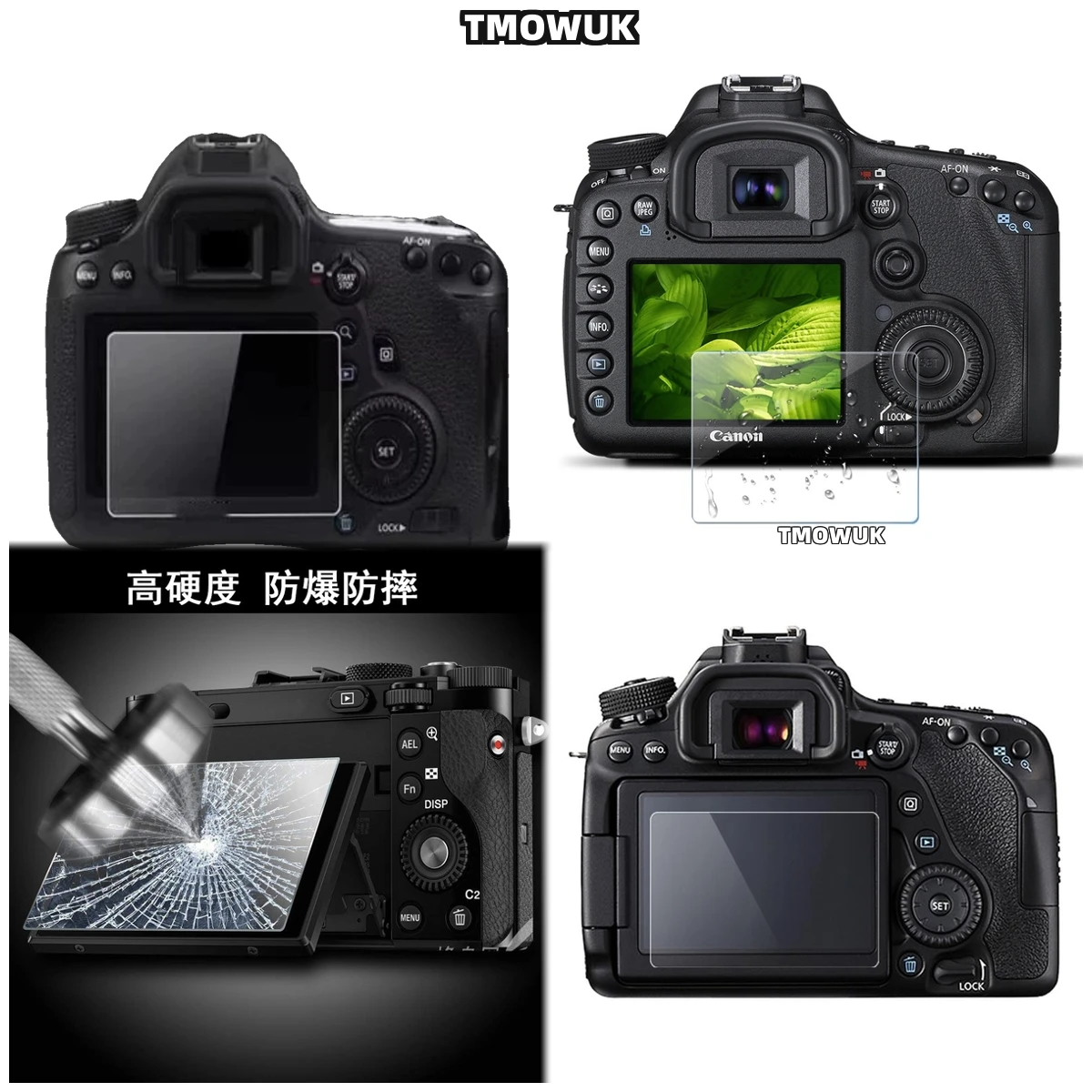 

For Canon G7X G9X G5X G7XII G9XII G5XII, Durable 9H Hardness Screen Guard, Anti-Scratch Clarity.