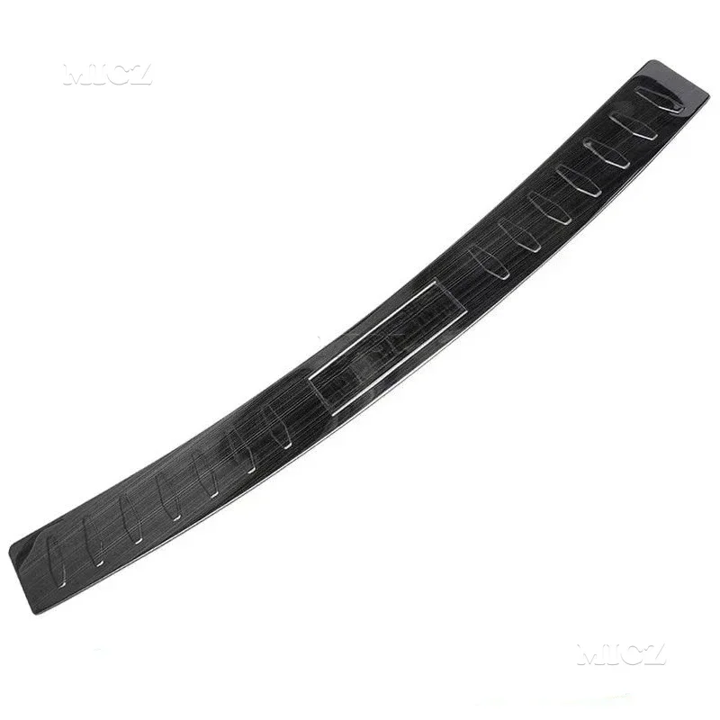 

For BMW X6 E71 E72 2009 2010 - 2014 Car Accessories Stainless Rear Bumper Protector Sill Trunk Rear Guard Tread Plate Cover Trim