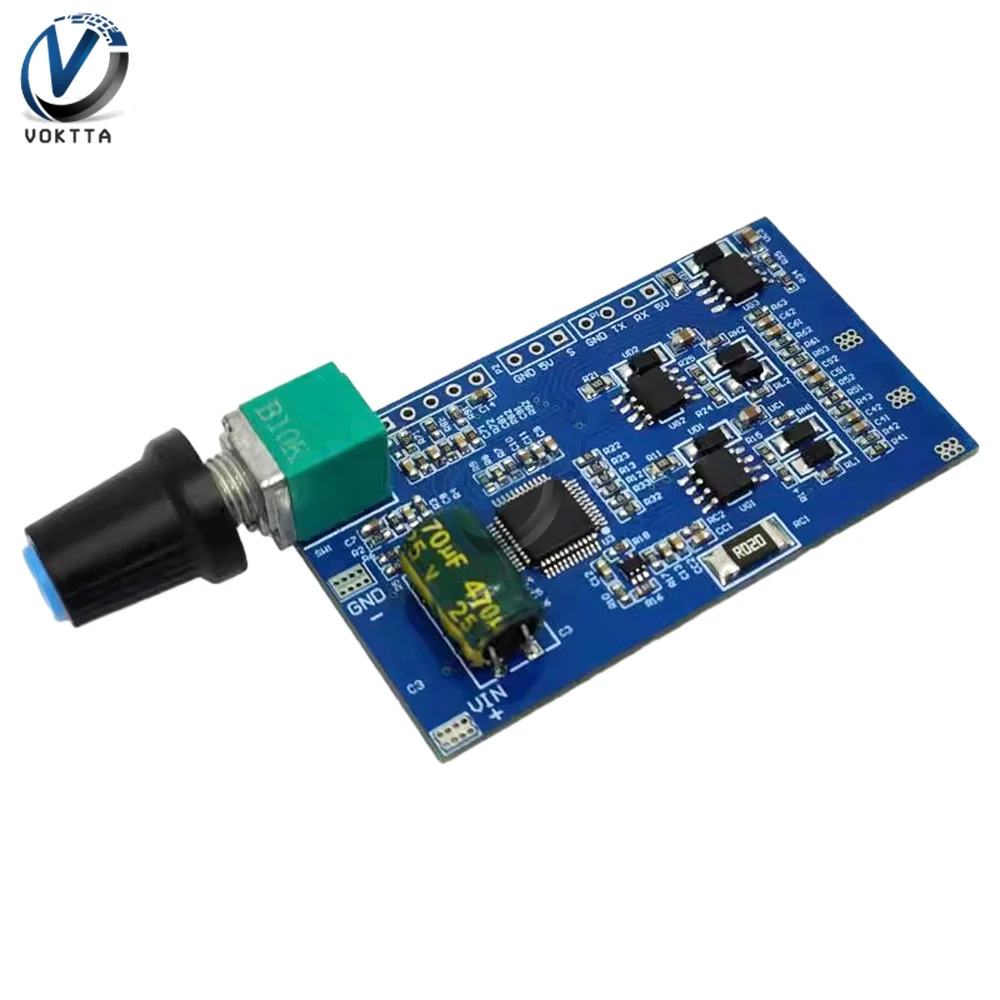 DC 12-30V 10A Brushless DC Motor Driver Controller Board 12V 24V Hall Motor Controller Speed Regulator ESC Module Knob Governor