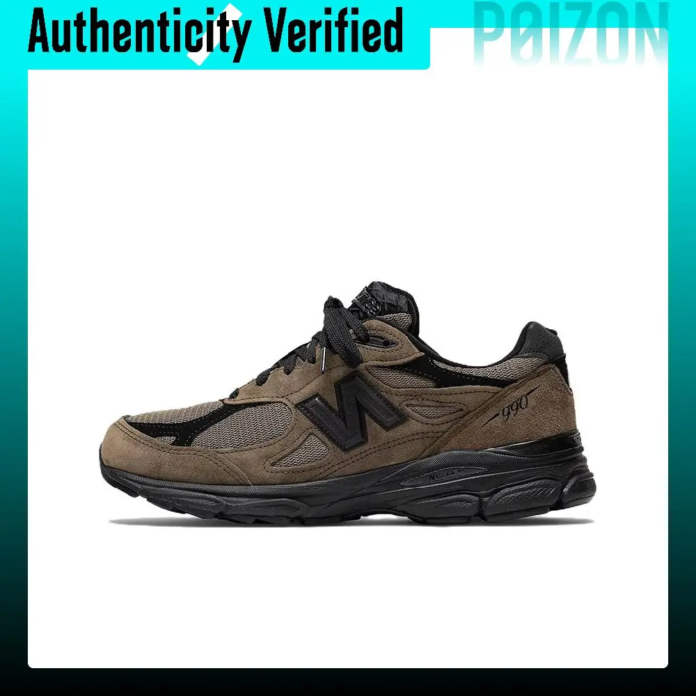 JJJJound X New Balance NB 990 V3 Running Shoes Unisex Low-top Light Brown M990JJ3