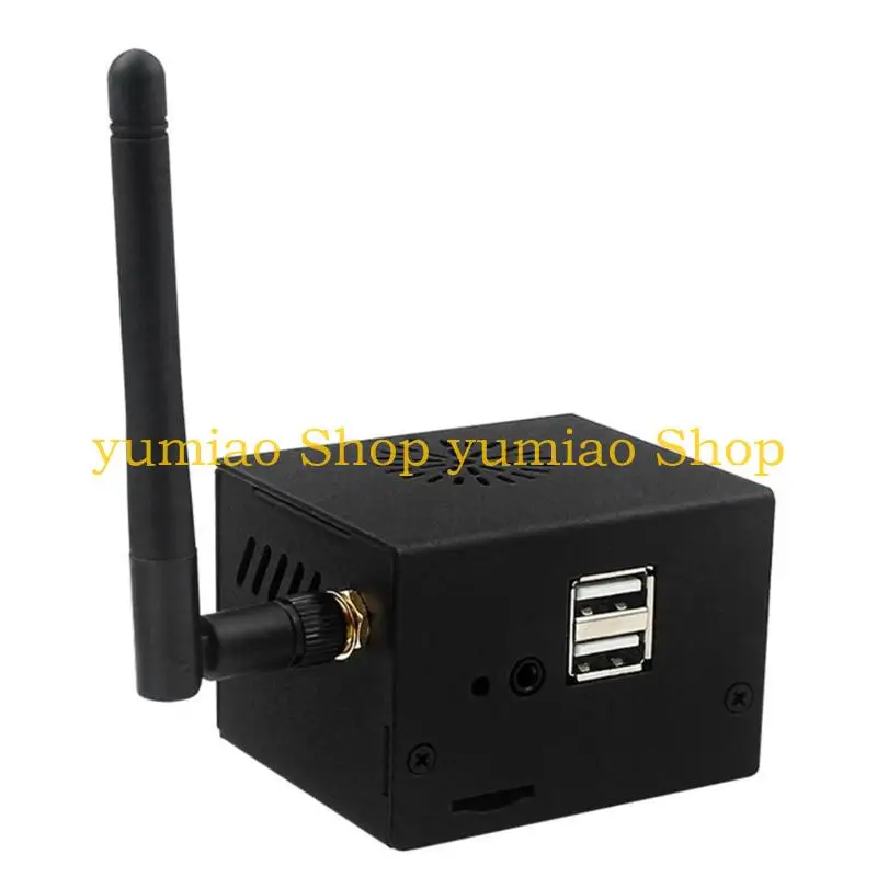 

587B uminum Alloy Enclosure Box for Orange 3 Board Protective Case with built in Cooling Fan