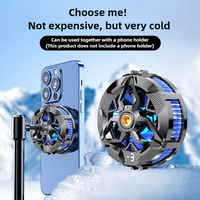 X88 Mobile Phone 3 Gears Silent Semiconductor Cooling Radiator Magnetic/ Back-clip PUBG Game Cooler for IPhone Android Universal