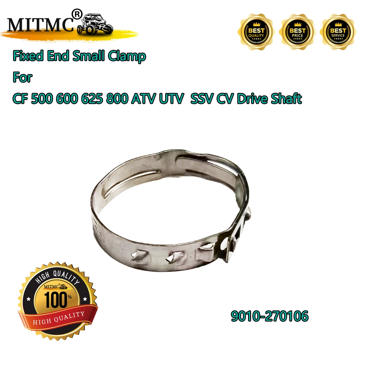 

Fixed End Small Clamp For CF 500 600 625 800 ATV UTV SSV CV Drive Shaft 9010-270106