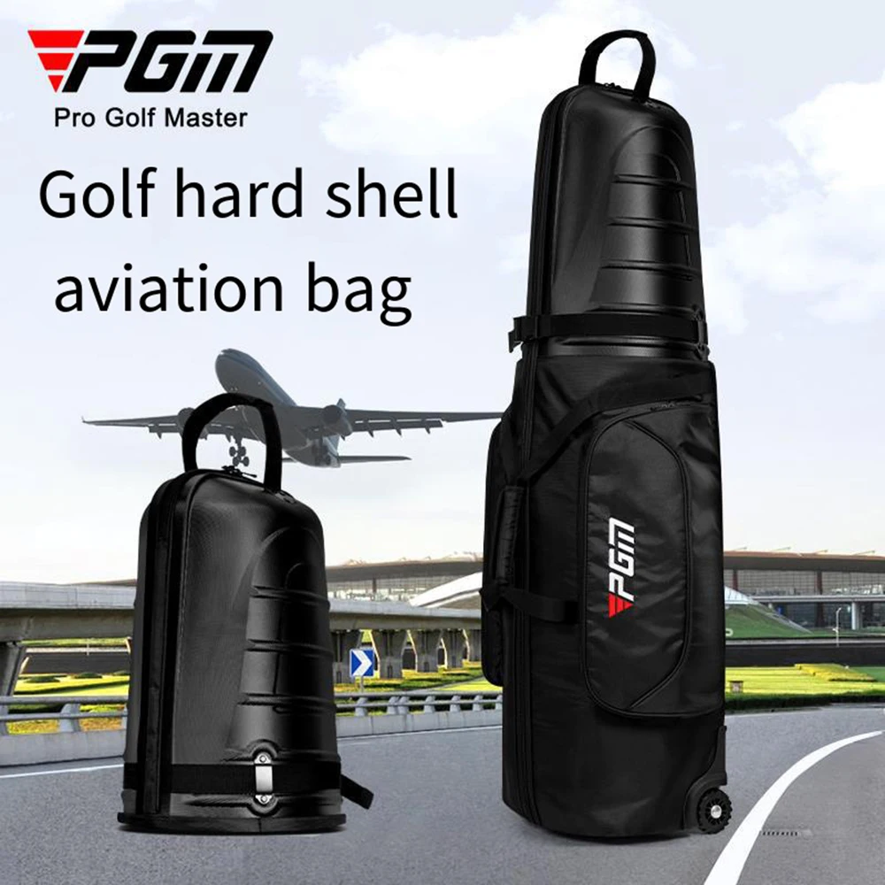 

PGM Golf Aviation Bag Hard Shell Anti Collision Squeeze Aircraft Consignment Men Women Belt Roller Skating Travel Bags