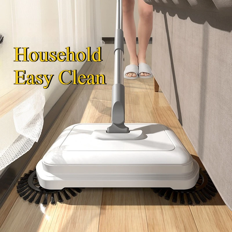 

Hand Push Sweepers Equipment Household Easy Clean Dustpan Mop Kit 2 in 1 Sweep Mop Combination Space Saving Storage Must Get