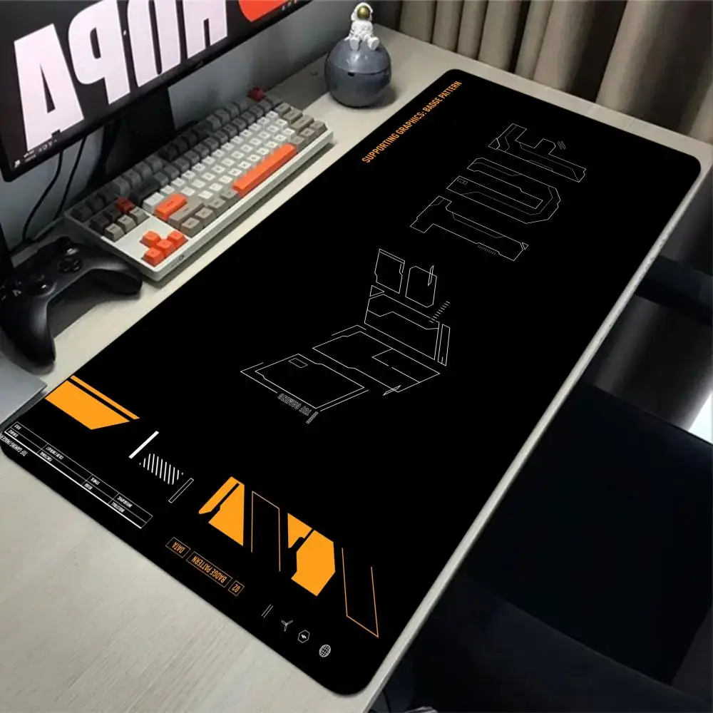 TUF Gaming Mouse Pad Computer Game Accessories Anti-slip Rubber mouse mat Computer Gamer Desk Mat Stitched Edge XXL Mousepad