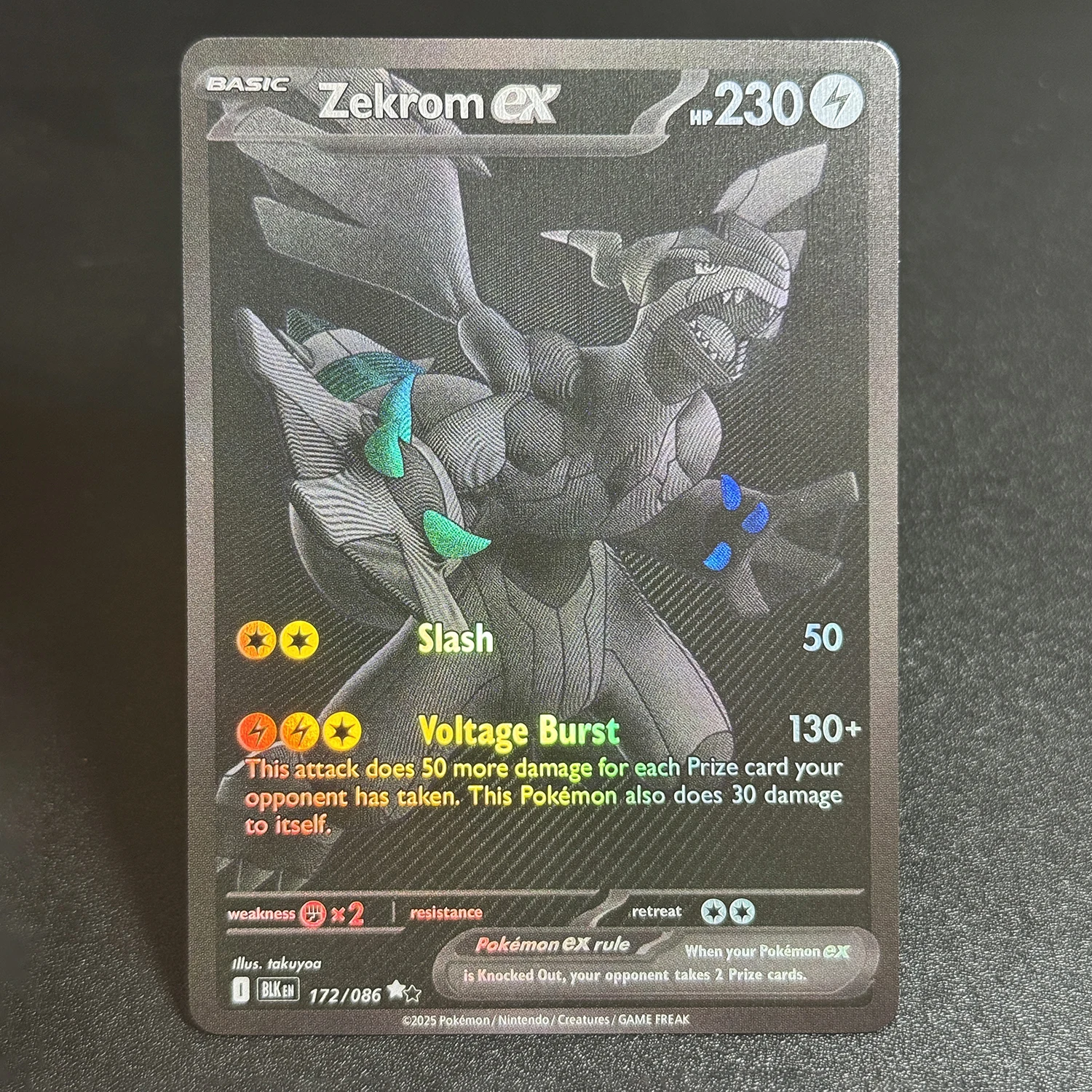 PKM احباط بطاقات الوكيل Victini 172 Zekrom ex 172 Reshiram ex 173/086 لتقوم بها بنفسك أرواق لعب PTCG جمع أنيمي نسخة بطاقات نادرة اللعب