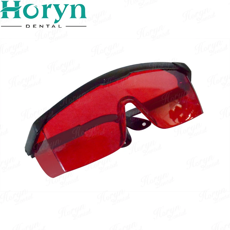 Lunettes de protection laser pour le blanchiment des dents, sécurité dentaire professionnelle, plastique, protection des yeux, 5 pièces