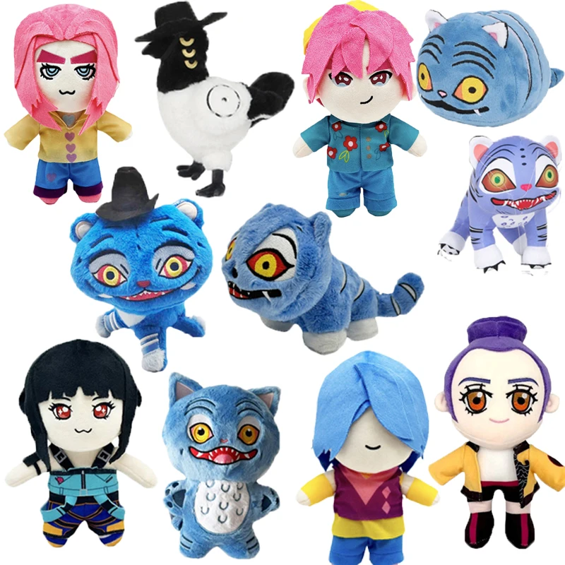 Hot Demon Hunters Tijger Knuffel Demon Hunters Kpop Accessoires Speelgoed Tijger Plushie Pop K Pop Demon Hunters Merch Verjaardagscadeau