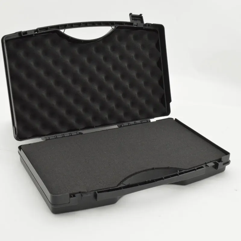 Plastic Tool Case Safety Box Photographic Instrument Suitcase Hardware Toolbox Impact Resistant Sealed Bag With Pre-cut Foam